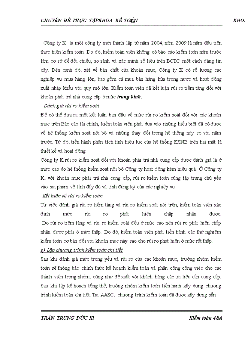 image for page Hoàn thiện quy trình kiểm toán khoản mục phải trả nhà cung cấp trong kiểm toán báo cáo tài chính do Công ty TNHH Dịch vụ Tư vấn Tài chính Kế toán và Kiểm toán (AASC) thực hiện