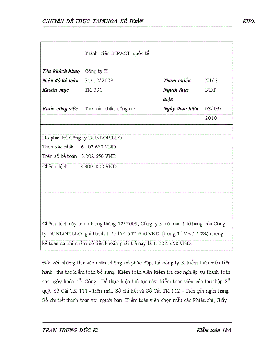 image for page Hoàn thiện quy trình kiểm toán khoản mục phải trả nhà cung cấp trong kiểm toán báo cáo tài chính do Công ty TNHH Dịch vụ Tư vấn Tài chính Kế toán và Kiểm toán (AASC) thực hiện