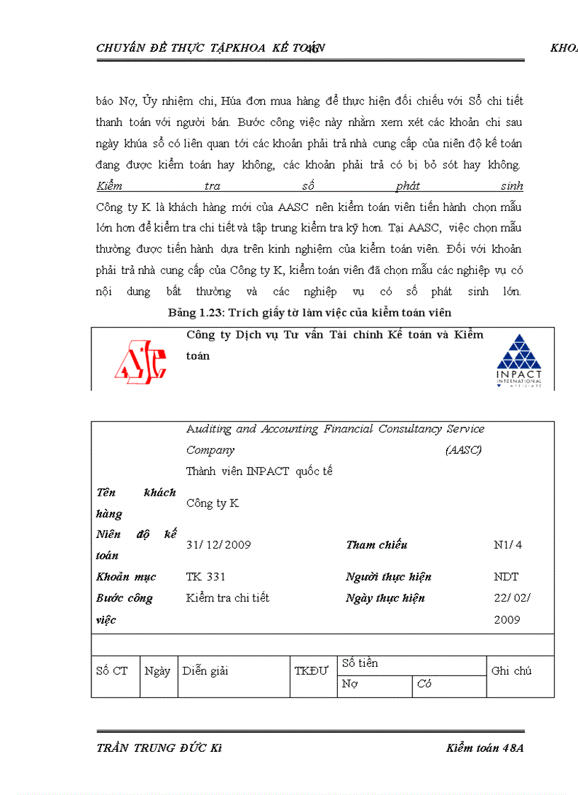 image for page Hoàn thiện quy trình kiểm toán khoản mục phải trả nhà cung cấp trong kiểm toán báo cáo tài chính do Công ty TNHH Dịch vụ Tư vấn Tài chính Kế toán và Kiểm toán (AASC) thực hiện