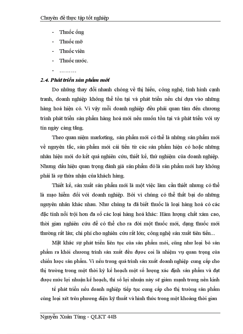 image for page Giải pháp cho hoạt động tiêu thụ sản phẩm tại Công ty cổ phần dược phẩm Hà Tây