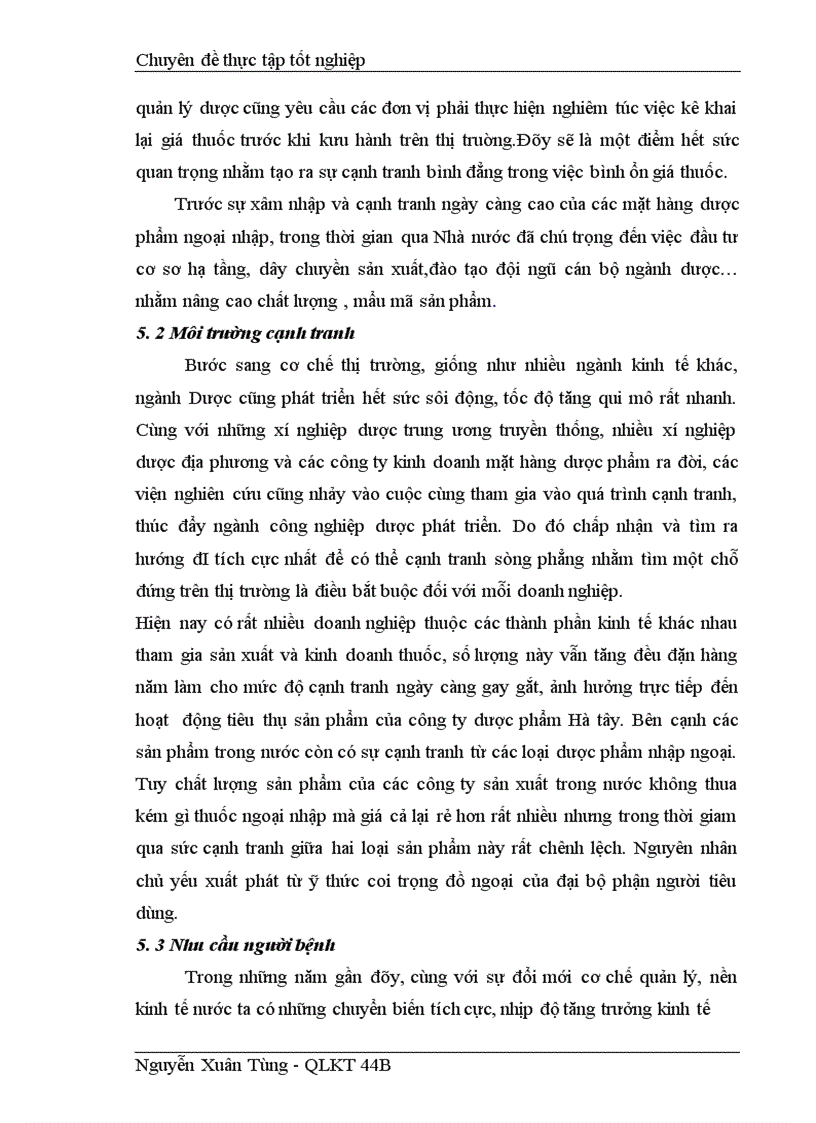 image for page Giải pháp cho hoạt động tiêu thụ sản phẩm tại Công ty cổ phần dược phẩm Hà Tây