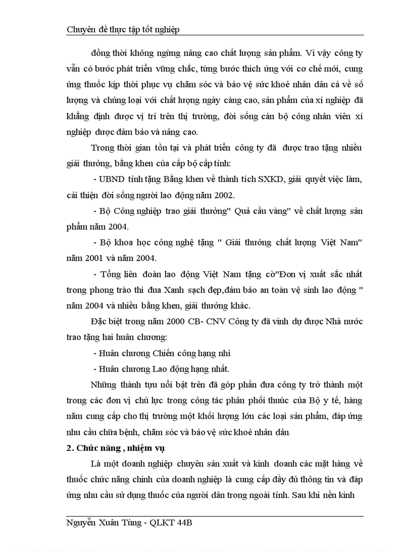 image for page Giải pháp cho hoạt động tiêu thụ sản phẩm tại Công ty cổ phần dược phẩm Hà Tây