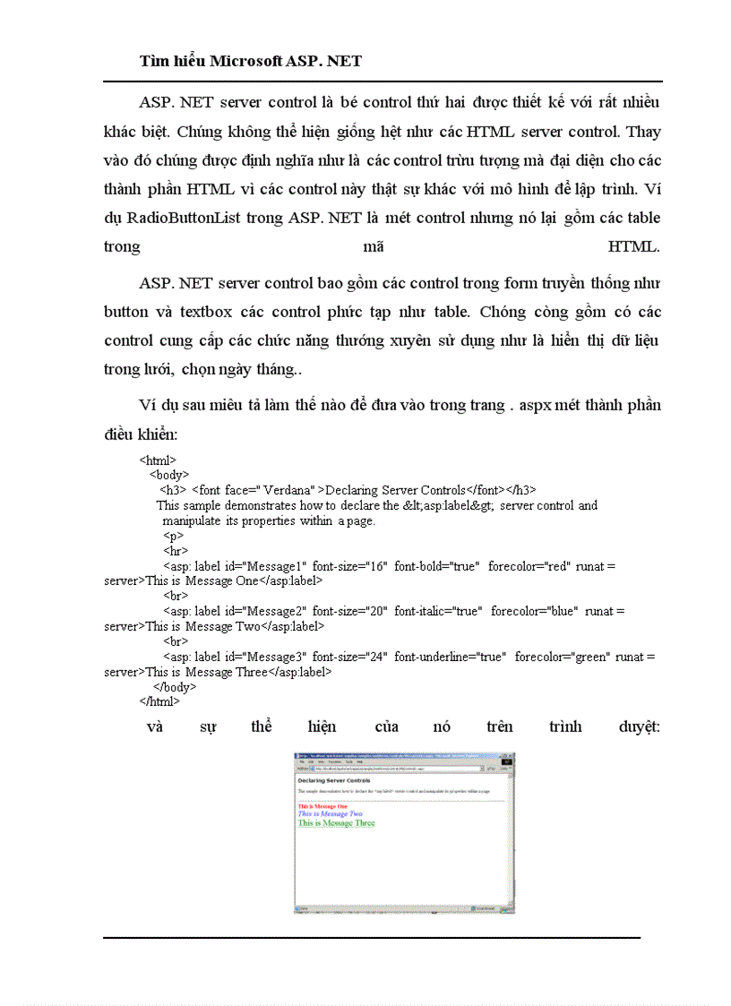image for page Tìm hiểu Microsoft ASP.NET