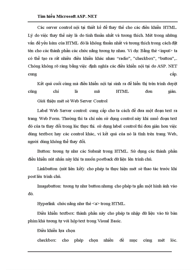 image for page Tìm hiểu Microsoft ASP.NET