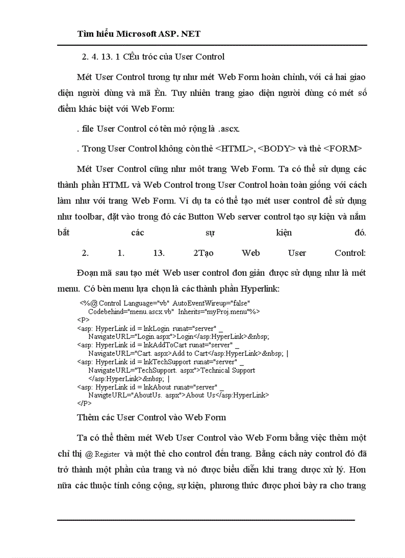 image for page Tìm hiểu Microsoft ASP.NET