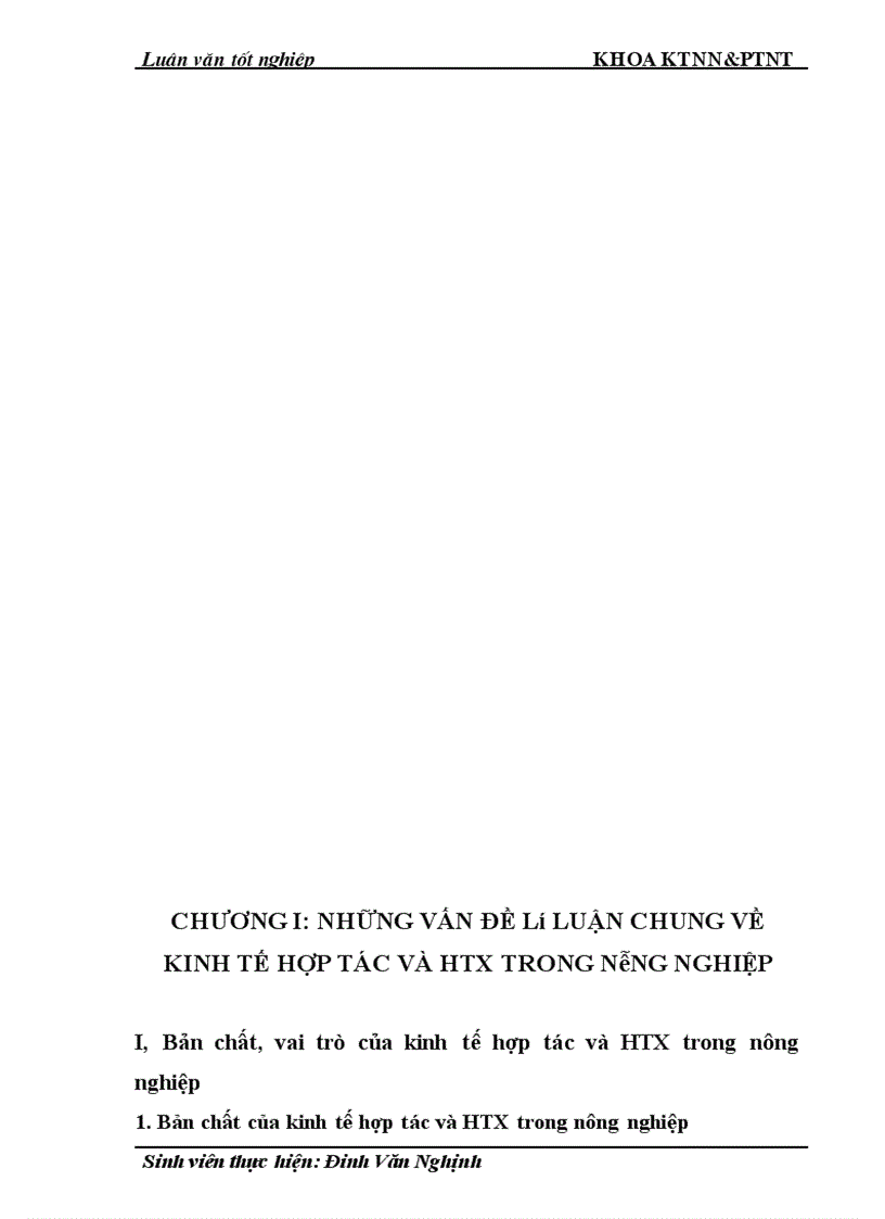 image for page Thực trạng và giải pháp đổi mới HTX nông nghiệp theo Luật ở tỉnh Nam Định