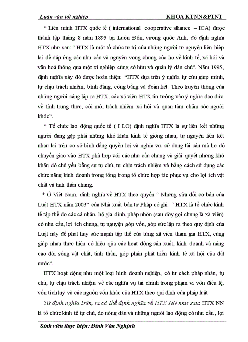 image for page Thực trạng và giải pháp đổi mới HTX nông nghiệp theo Luật ở tỉnh Nam Định