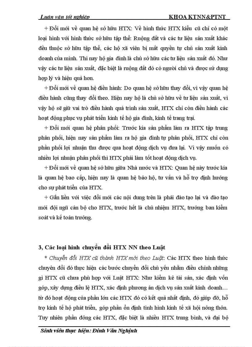 image for page Thực trạng và giải pháp đổi mới HTX nông nghiệp theo Luật ở tỉnh Nam Định