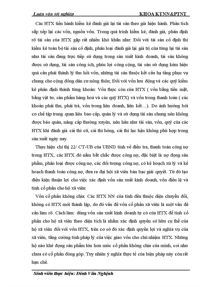 image for page Thực trạng và giải pháp đổi mới HTX nông nghiệp theo Luật ở tỉnh Nam Định