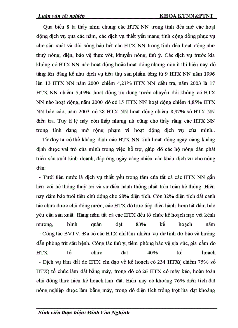image for page Thực trạng và giải pháp đổi mới HTX nông nghiệp theo Luật ở tỉnh Nam Định