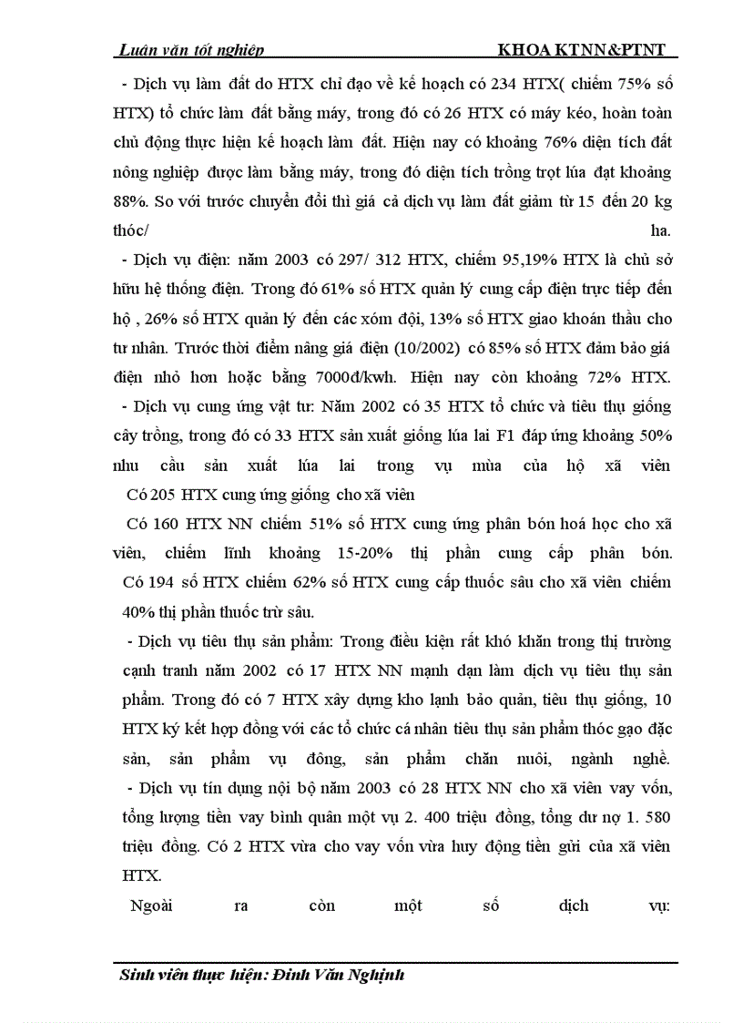 image for page Thực trạng và giải pháp đổi mới HTX nông nghiệp theo Luật ở tỉnh Nam Định