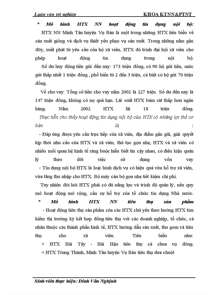 image for page Thực trạng và giải pháp đổi mới HTX nông nghiệp theo Luật ở tỉnh Nam Định