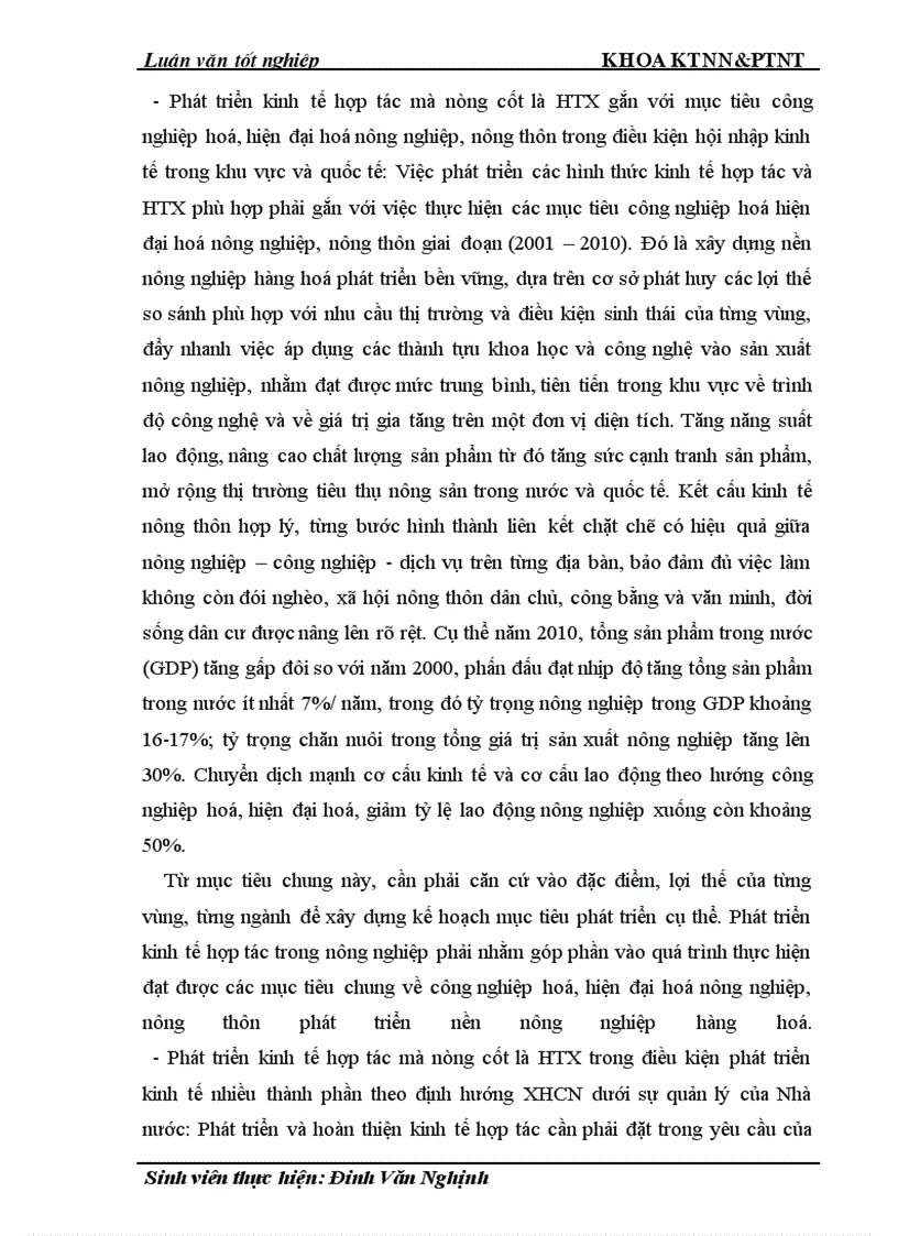 image for page Thực trạng và giải pháp đổi mới HTX nông nghiệp theo Luật ở tỉnh Nam Định