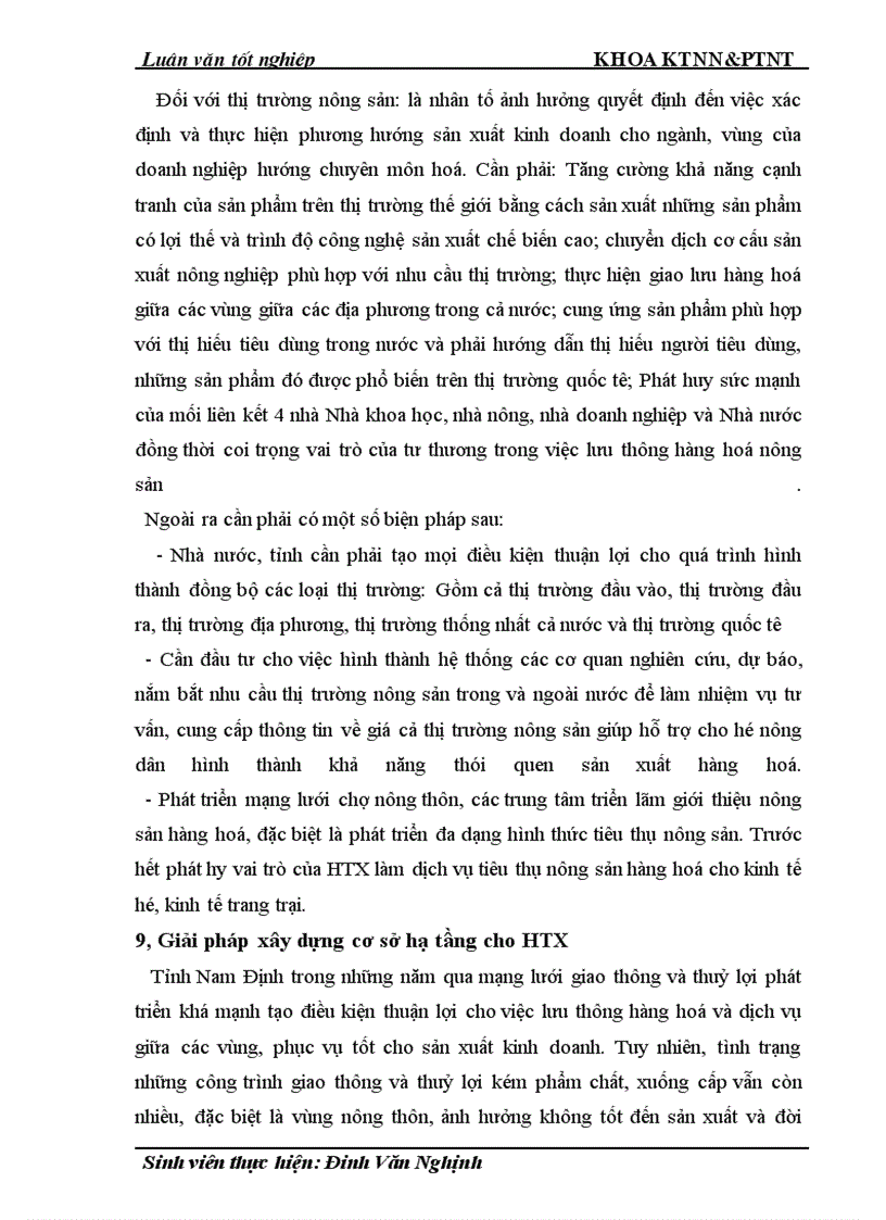 image for page Thực trạng và giải pháp đổi mới HTX nông nghiệp theo Luật ở tỉnh Nam Định