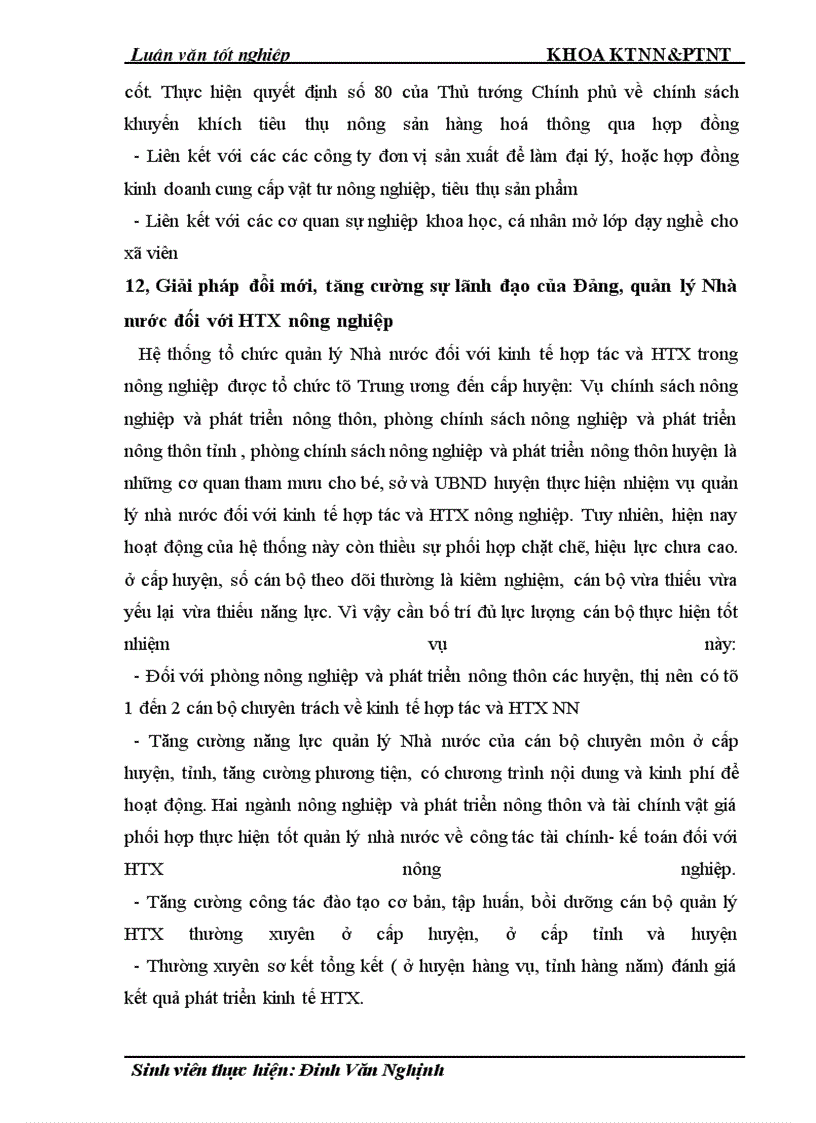 image for page Thực trạng và giải pháp đổi mới HTX nông nghiệp theo Luật ở tỉnh Nam Định