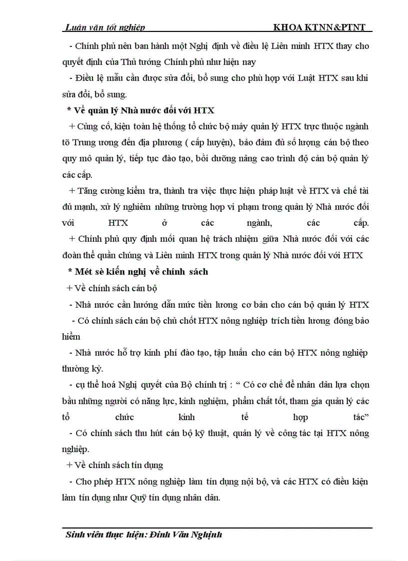 image for page Thực trạng và giải pháp đổi mới HTX nông nghiệp theo Luật ở tỉnh Nam Định