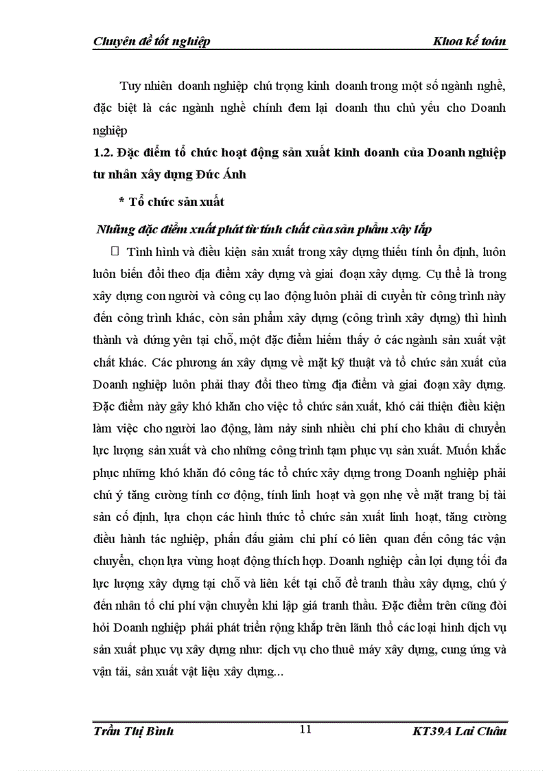 image for page Hoàn thiện Kế toán tài sản cố định hữu hình tại Doanh nghiệp tư nhân xây dựng Đức Ánh