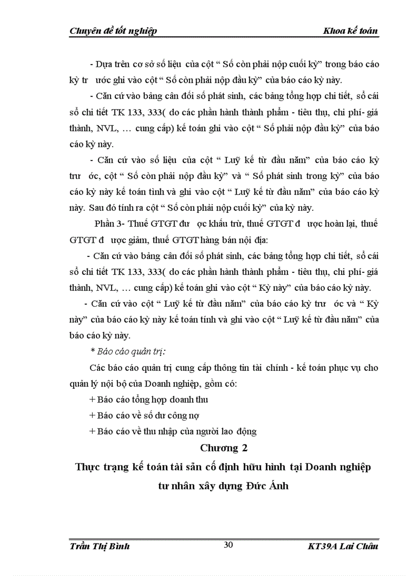 image for page Hoàn thiện Kế toán tài sản cố định hữu hình tại Doanh nghiệp tư nhân xây dựng Đức Ánh