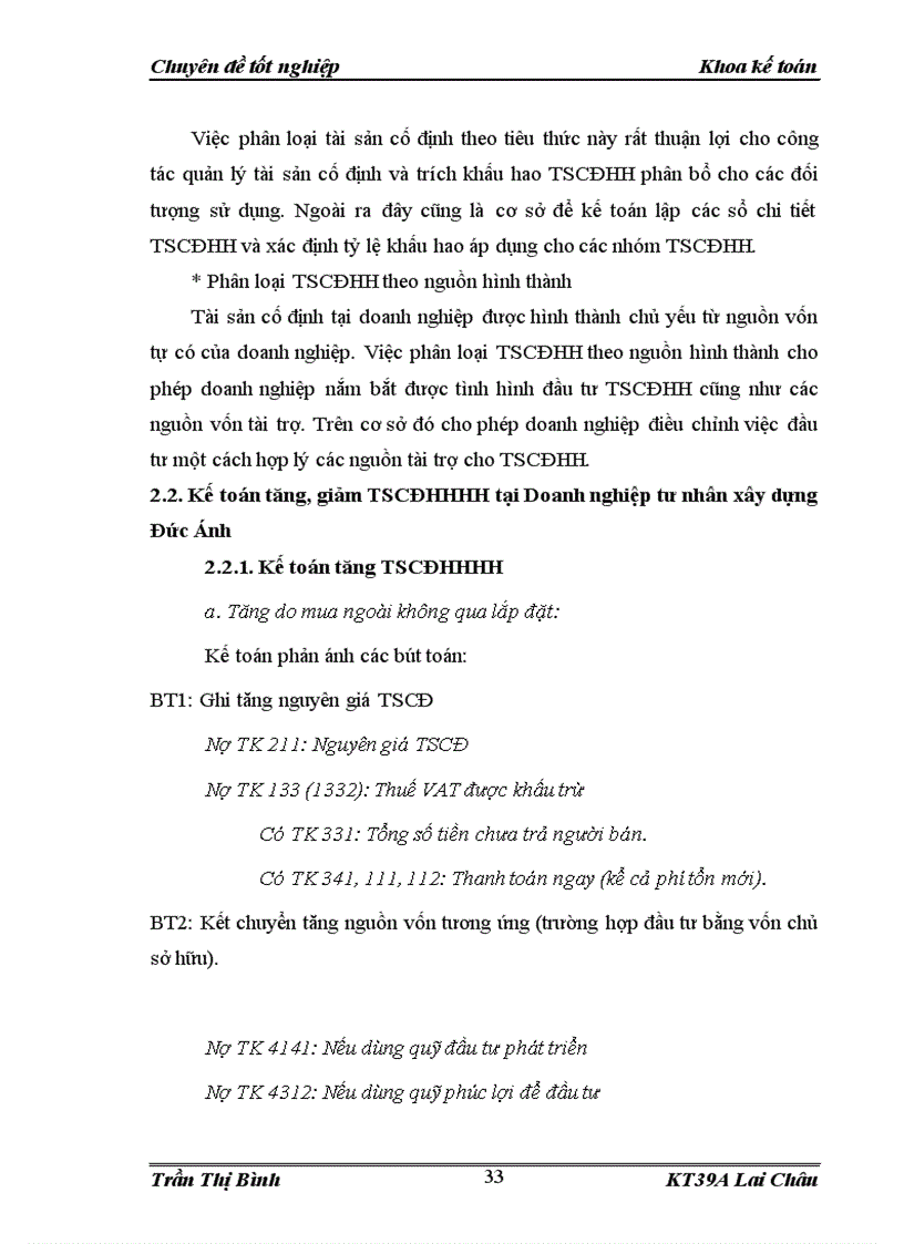 image for page Hoàn thiện Kế toán tài sản cố định hữu hình tại Doanh nghiệp tư nhân xây dựng Đức Ánh