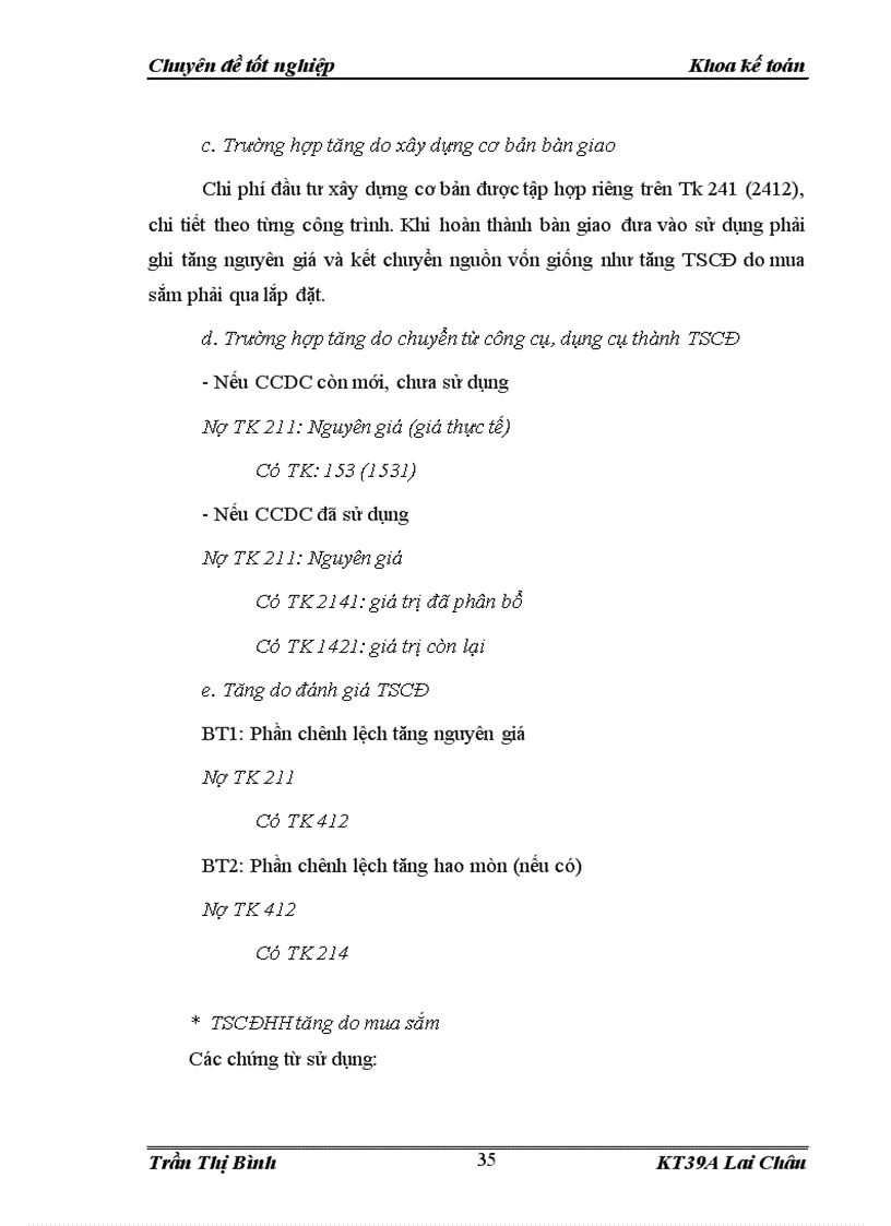image for page Hoàn thiện Kế toán tài sản cố định hữu hình tại Doanh nghiệp tư nhân xây dựng Đức Ánh