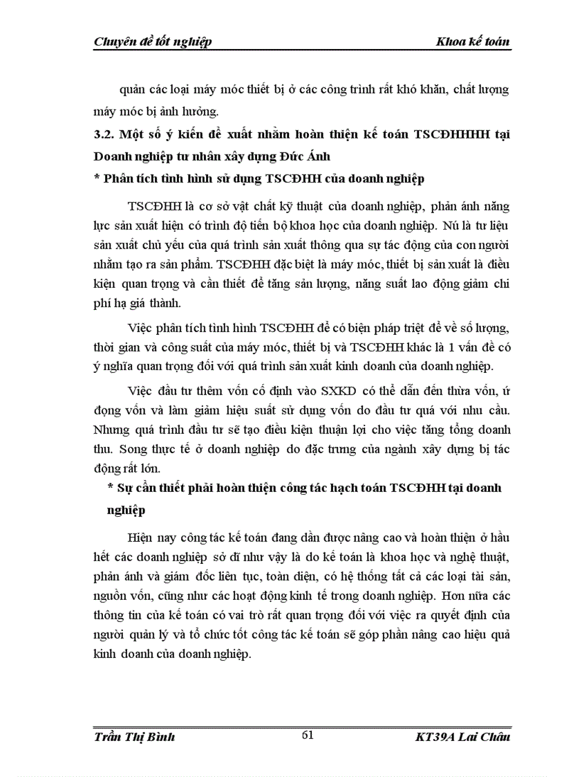 image for page Hoàn thiện Kế toán tài sản cố định hữu hình tại Doanh nghiệp tư nhân xây dựng Đức Ánh