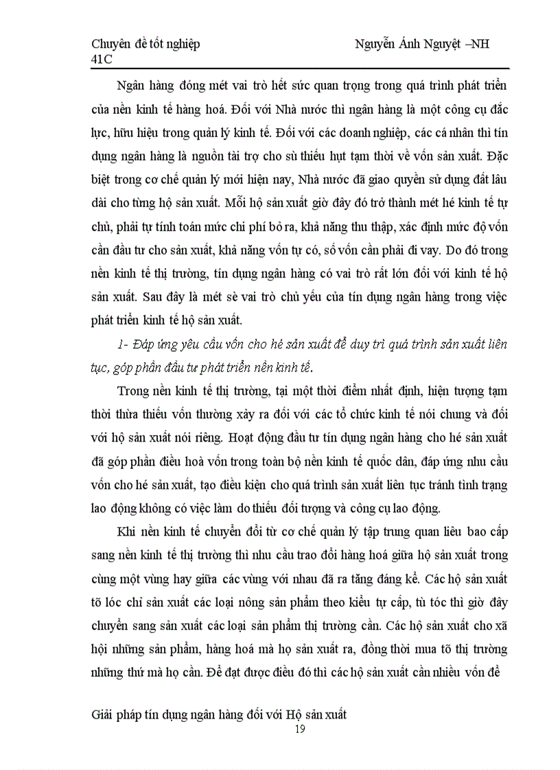 image for page Một số giải pháp nâng cao chất lượng tín dụng hộ sản xuất tại NHNo & PTNT Hà tây
