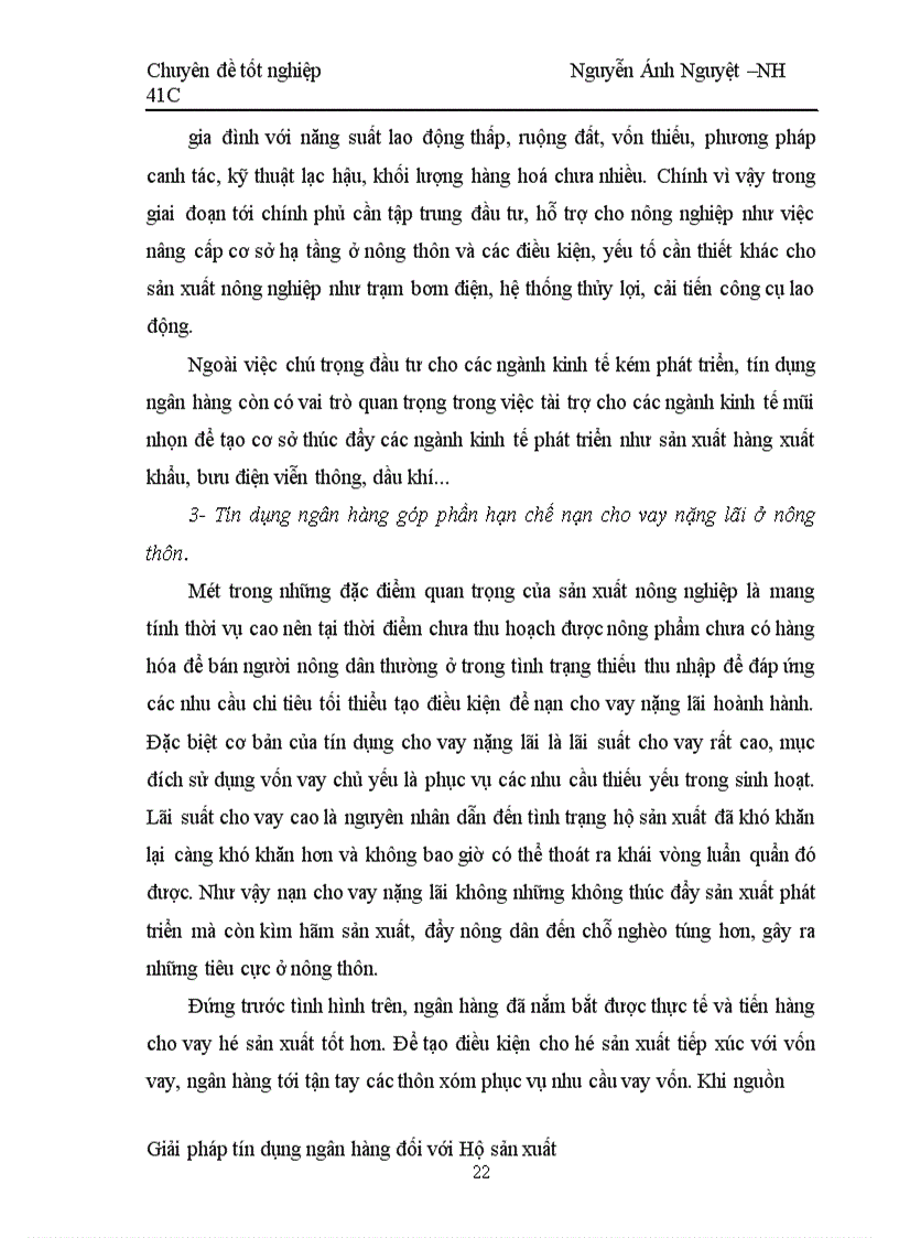 image for page Một số giải pháp nâng cao chất lượng tín dụng hộ sản xuất tại NHNo & PTNT Hà tây