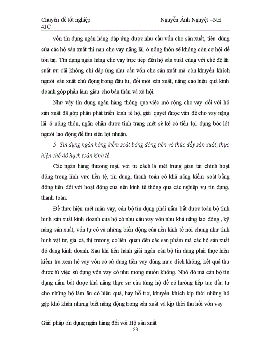 image for page Một số giải pháp nâng cao chất lượng tín dụng hộ sản xuất tại NHNo & PTNT Hà tây