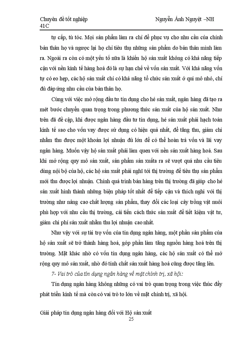 image for page Một số giải pháp nâng cao chất lượng tín dụng hộ sản xuất tại NHNo & PTNT Hà tây