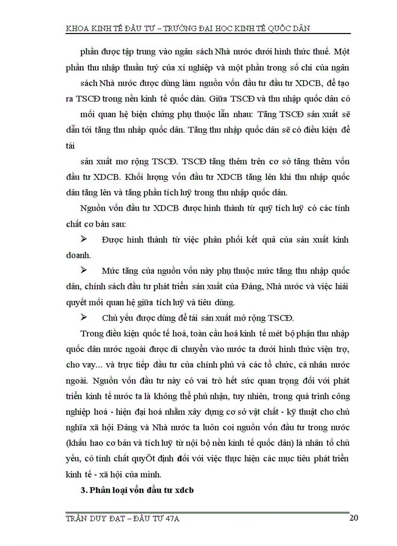 image for page Đầu tư, đầu tư xdcb, thất thoát và lãng phí trong đầu tư xdcb