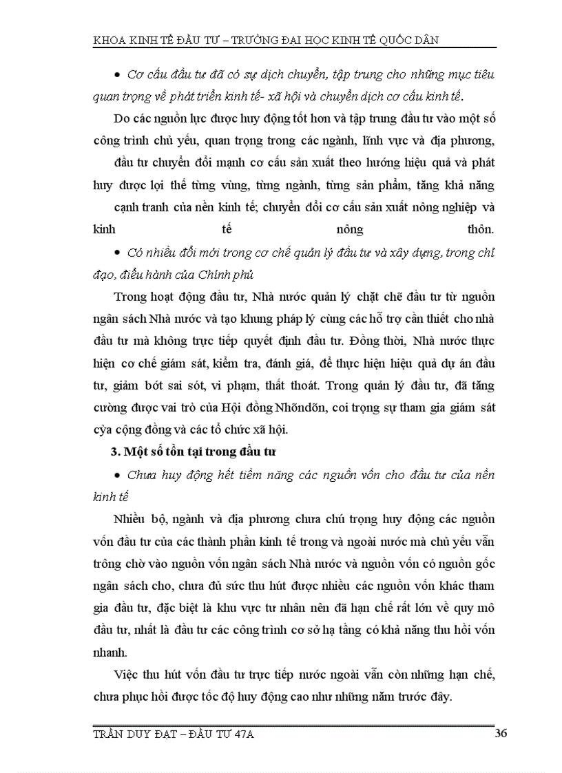 image for page Đầu tư, đầu tư xdcb, thất thoát và lãng phí trong đầu tư xdcb