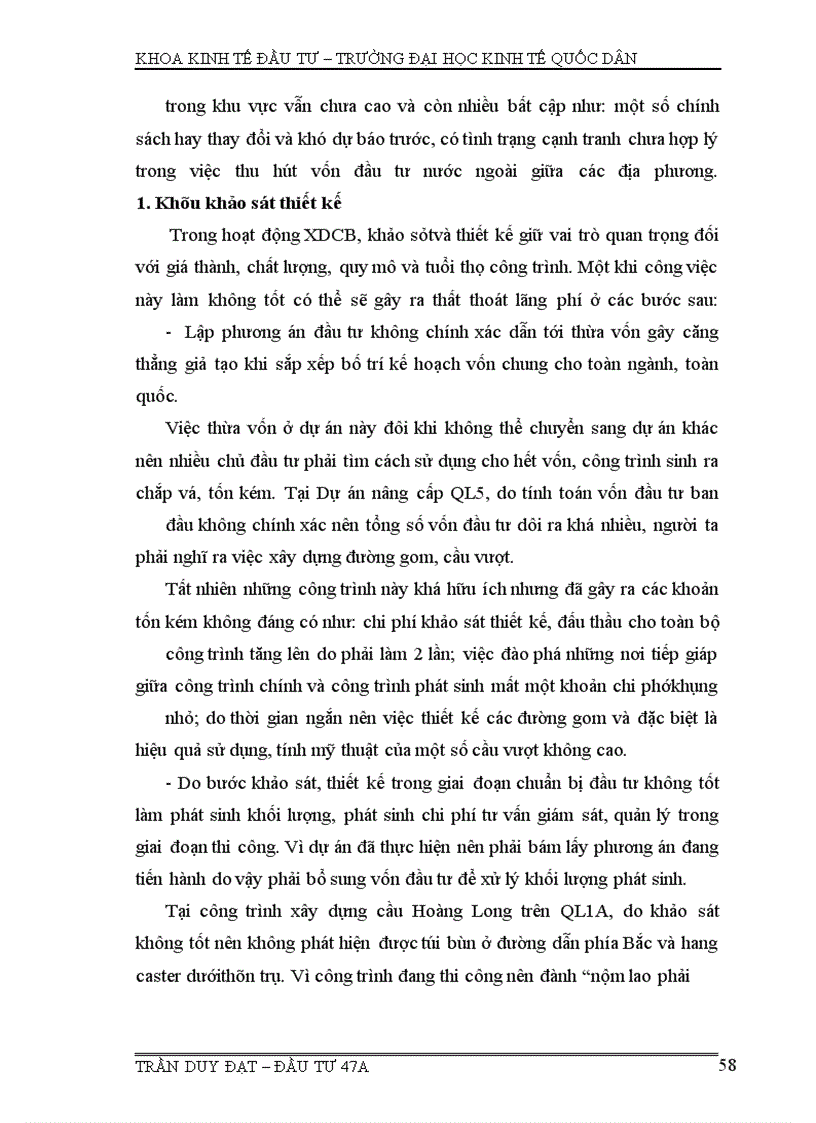 image for page Đầu tư, đầu tư xdcb, thất thoát và lãng phí trong đầu tư xdcb