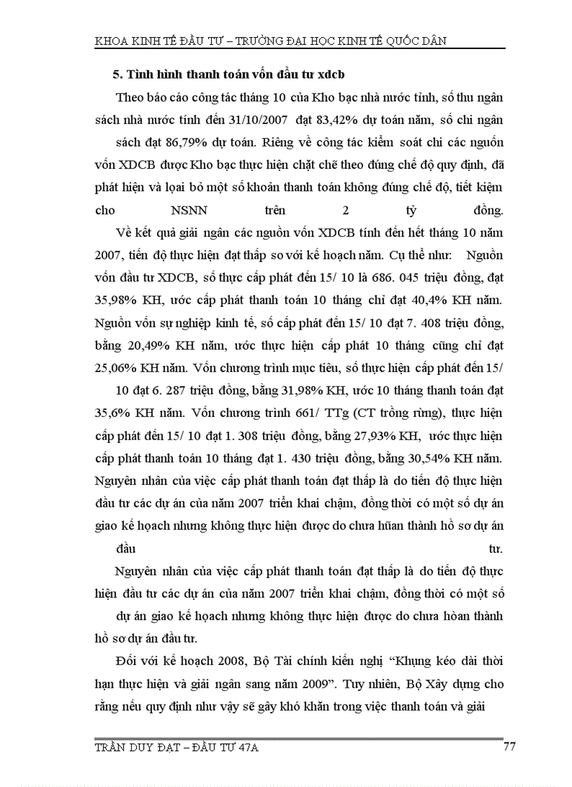 image for page Đầu tư, đầu tư xdcb, thất thoát và lãng phí trong đầu tư xdcb