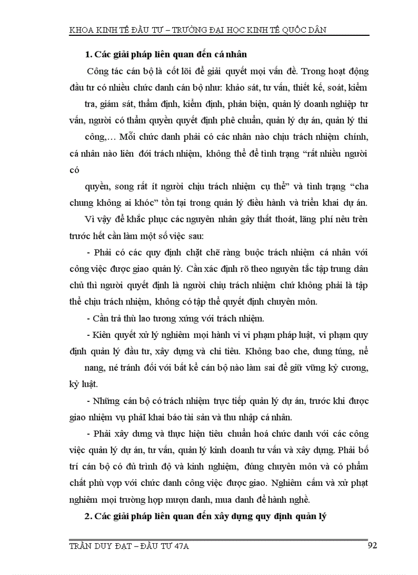 image for page Đầu tư, đầu tư xdcb, thất thoát và lãng phí trong đầu tư xdcb