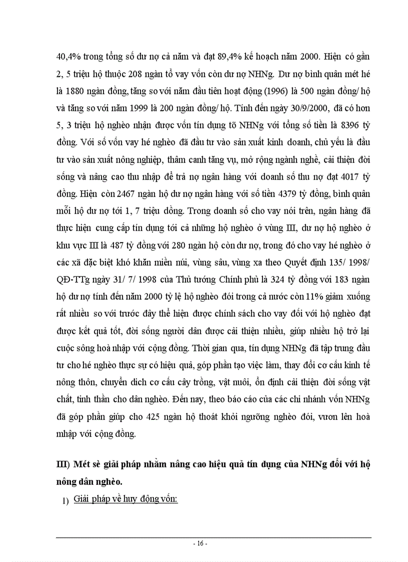 image for page Giải pháp nhằm nâng cao hiệu quả tín dụng ngân hàng đối với hộ nông dân nghèo ở ngân hàng phục vụ người nghèo Việt Nam