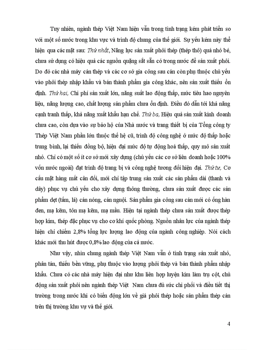 image for page Một số vấn đề cơ bản về thuế nhập khẩu và khái quát chung về ngành thép Việt Nam