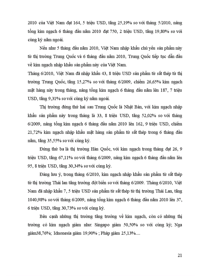 image for page Một số vấn đề cơ bản về thuế nhập khẩu và khái quát chung về ngành thép Việt Nam