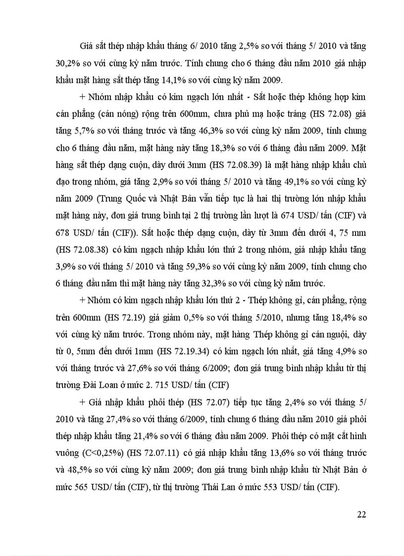 image for page Một số vấn đề cơ bản về thuế nhập khẩu và khái quát chung về ngành thép Việt Nam