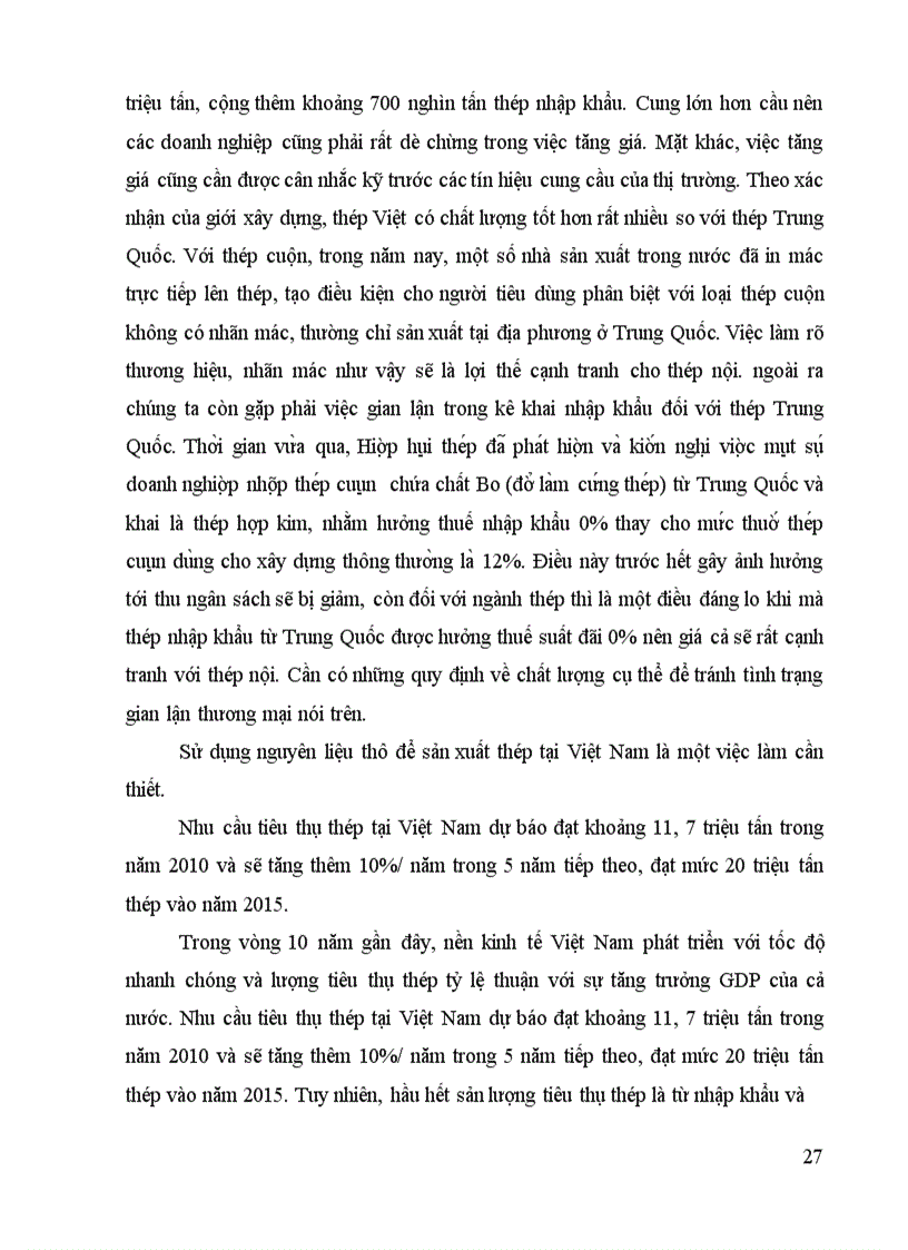image for page Một số vấn đề cơ bản về thuế nhập khẩu và khái quát chung về ngành thép Việt Nam