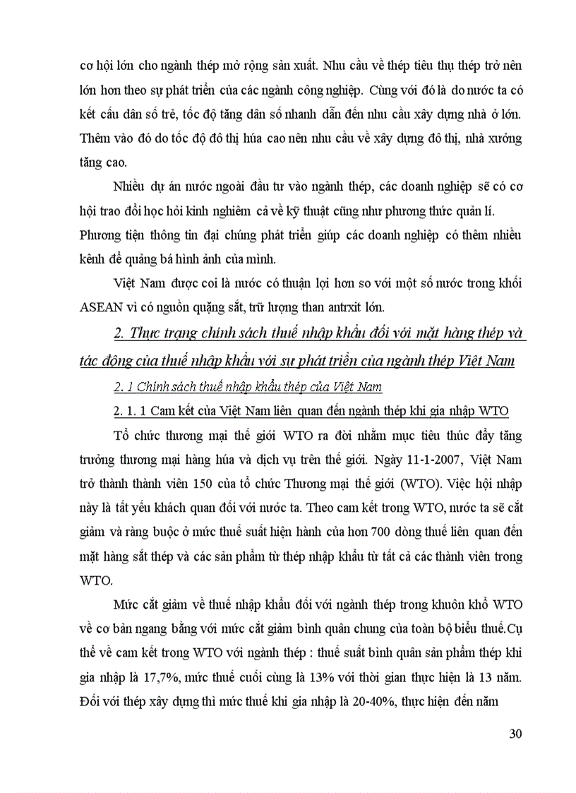 image for page Một số vấn đề cơ bản về thuế nhập khẩu và khái quát chung về ngành thép Việt Nam