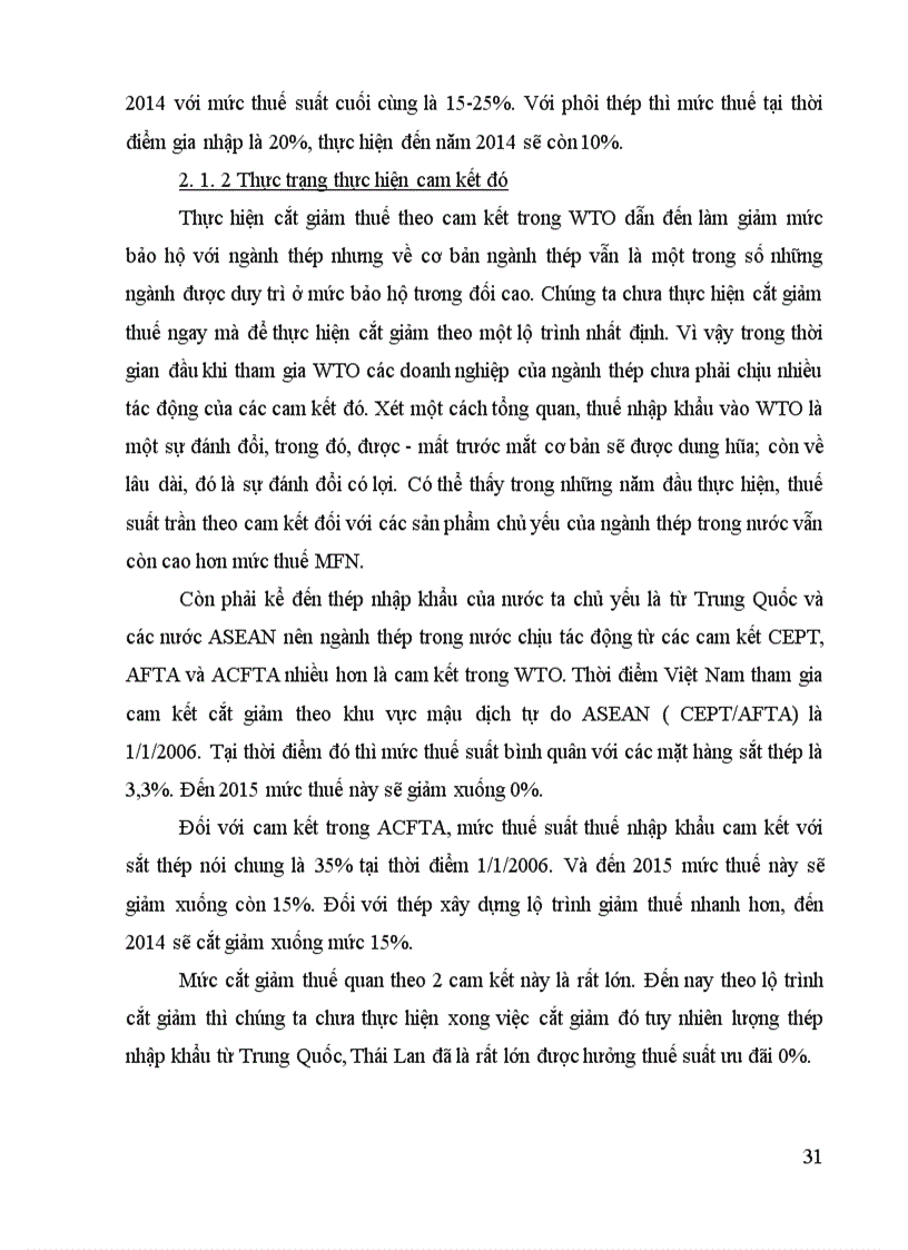 image for page Một số vấn đề cơ bản về thuế nhập khẩu và khái quát chung về ngành thép Việt Nam