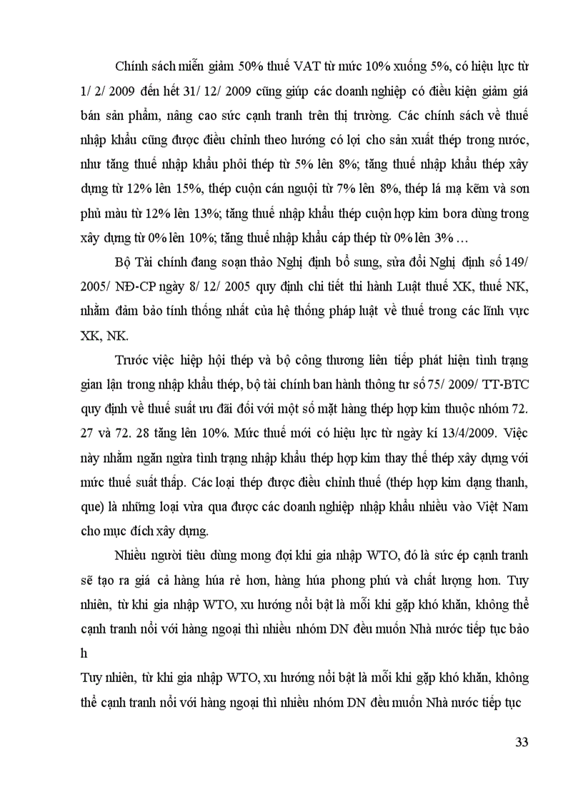 image for page Một số vấn đề cơ bản về thuế nhập khẩu và khái quát chung về ngành thép Việt Nam