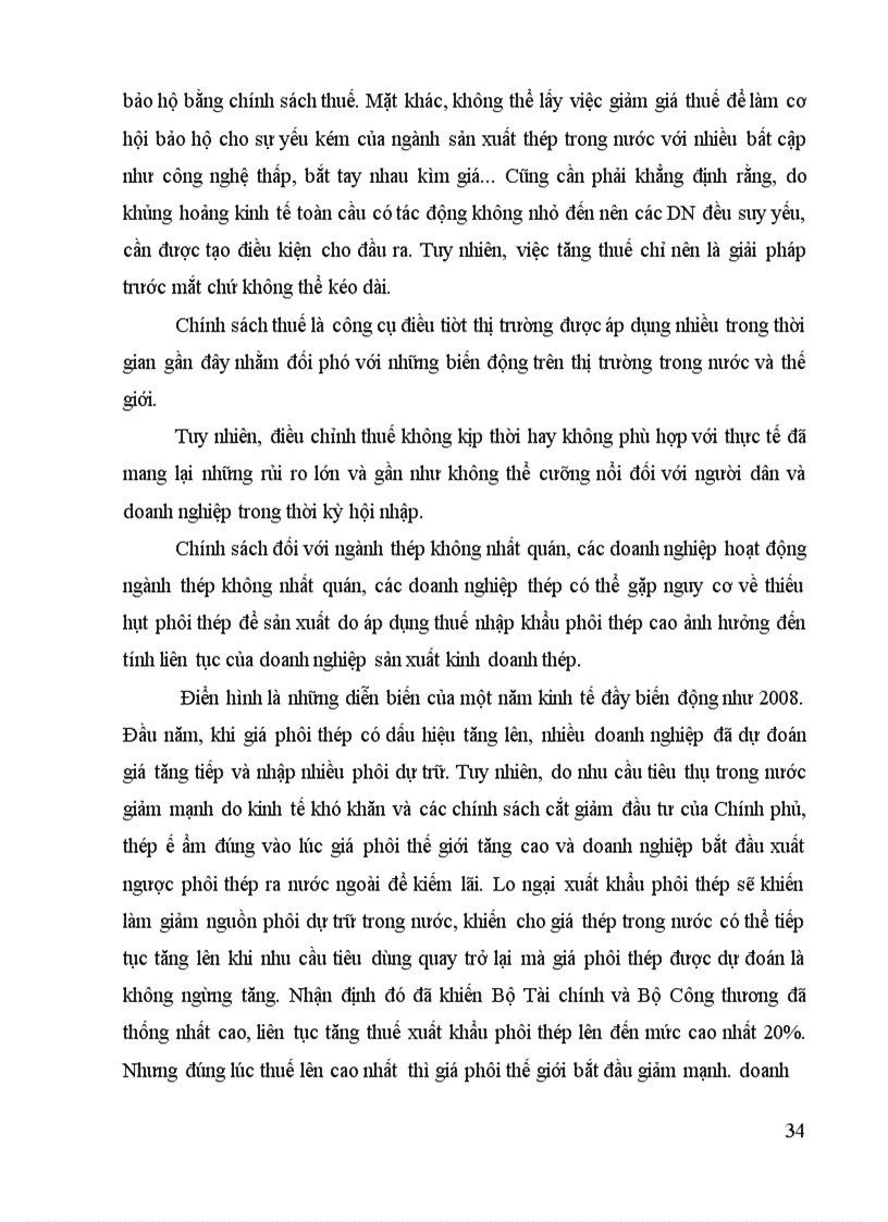 image for page Một số vấn đề cơ bản về thuế nhập khẩu và khái quát chung về ngành thép Việt Nam