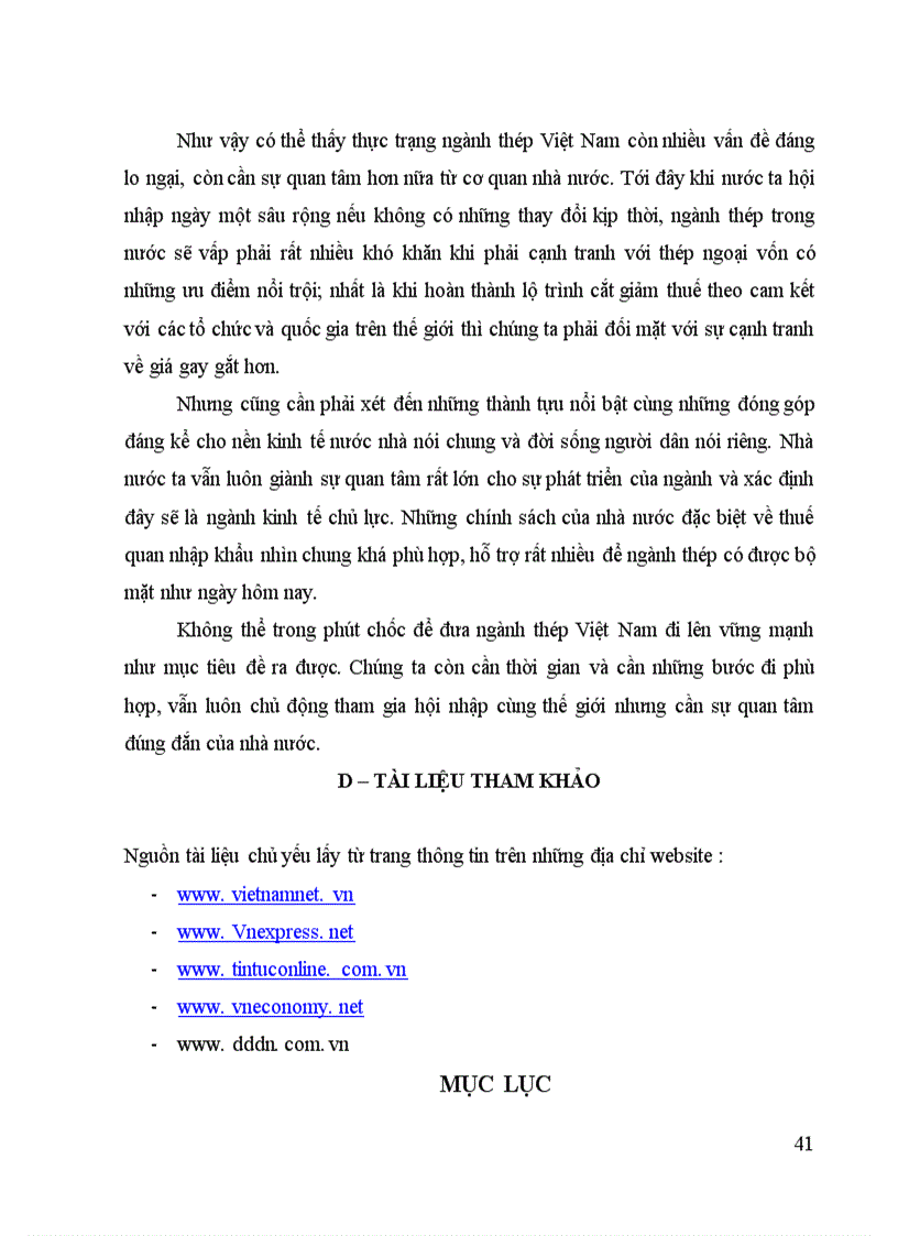 image for page Một số vấn đề cơ bản về thuế nhập khẩu và khái quát chung về ngành thép Việt Nam