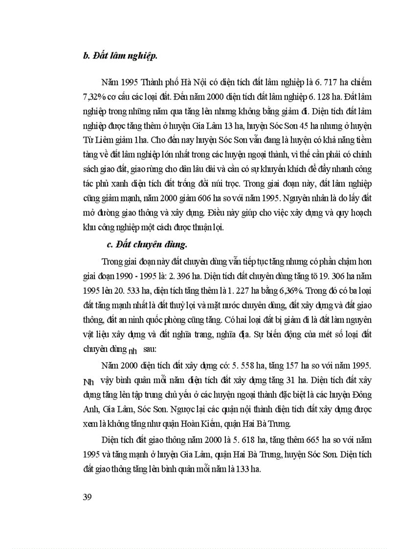 image for page Đánh giá tình hình sử dụng đất đai trên địa bàn Thành phố Hà Nội