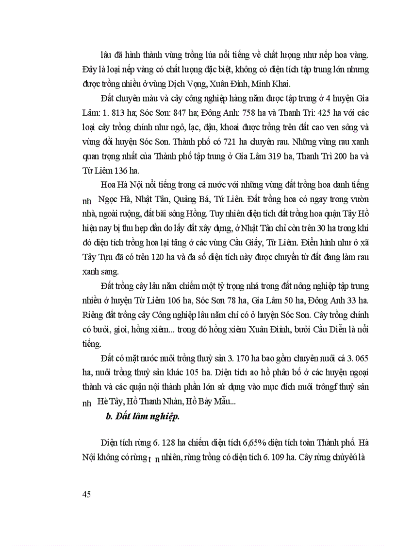 image for page Đánh giá tình hình sử dụng đất đai trên địa bàn Thành phố Hà Nội