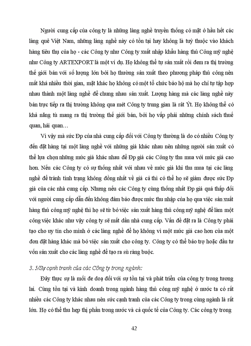 image for page Chiến lược kinh doanh của công ty xuất nhập khẩu hàng thủ công mỹ nghệ ARTEXPORT Hà Nội