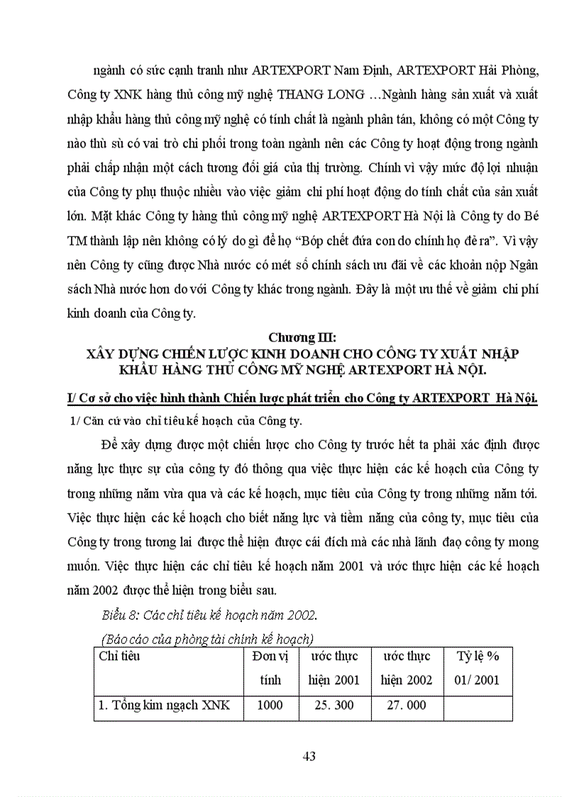 image for page Chiến lược kinh doanh của công ty xuất nhập khẩu hàng thủ công mỹ nghệ ARTEXPORT Hà Nội