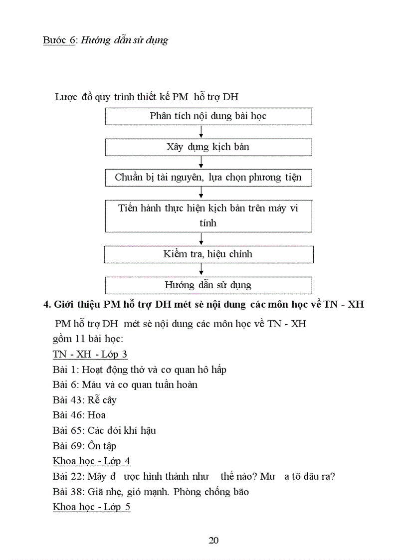 image for page Xây dựng phần mềm hỗ trợ dạy học một số nội dung các môn học về tự nhiên và xã hội ở Tiểu học bằng công nghệ đa phương tiện