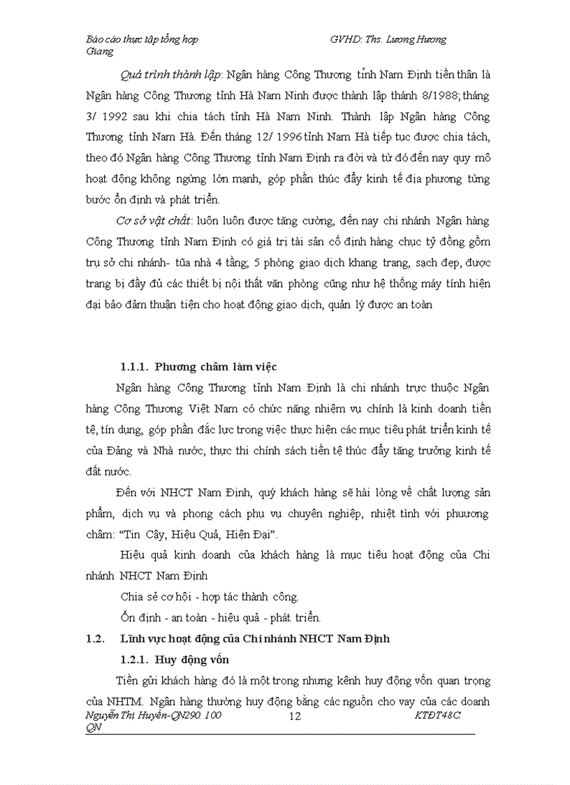 image for page Thẩm định tài chính dự án đầu tư xin vay vốn của doanh nghiệp tại chi nhánh ngân hàng Công Thương tỉnh Nam Định, thực trạng và giải pháp